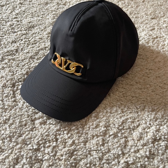 Valentino Garavani Accessories - Valentino gold logo cap